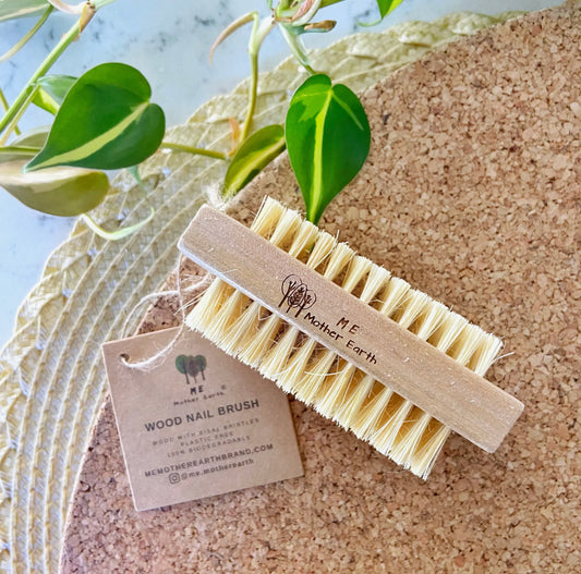 Vegan Wood Nail Brush