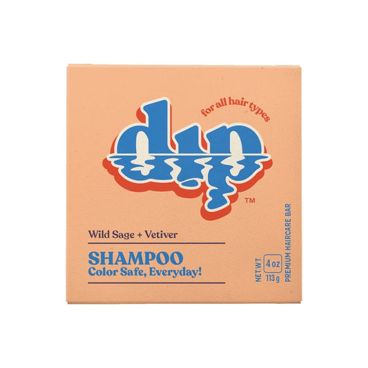 Dip Shampoo Bar - Wild Sage & Vetiver