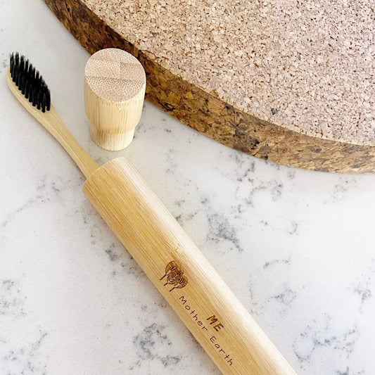 Bamboo Travel Toothbrush Case