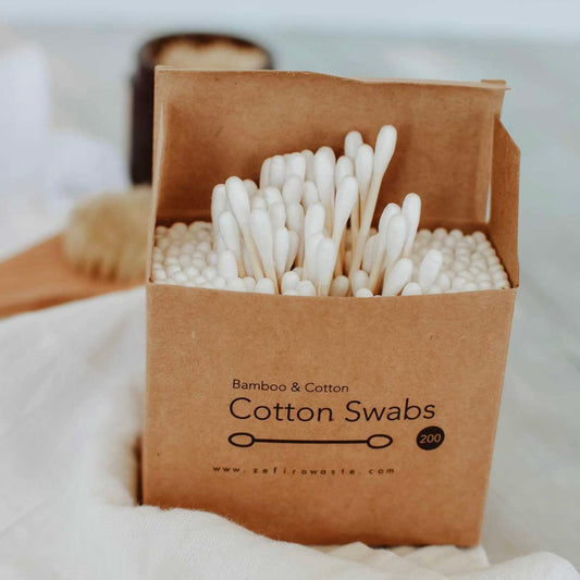 Bamboo Cotton Swabs