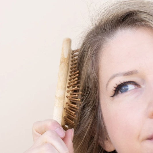 Bamboo Ball Tip Pin Hairbrush